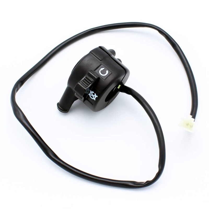 Yingshop Throttle Housing Start Kill Switch Right Handle Brake Lever