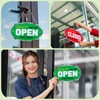 PETCEE Close Open Sign for Business - 11.8"x6.6" Closed Open