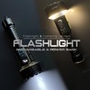 FANT.LUX Flashlight Rechargeable, 35000LM Bright Tactical Flashlights, 4000mAh with LCD