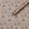 Vintage Kraft Gift Wrapping Paper for Birthdays and Holidays –