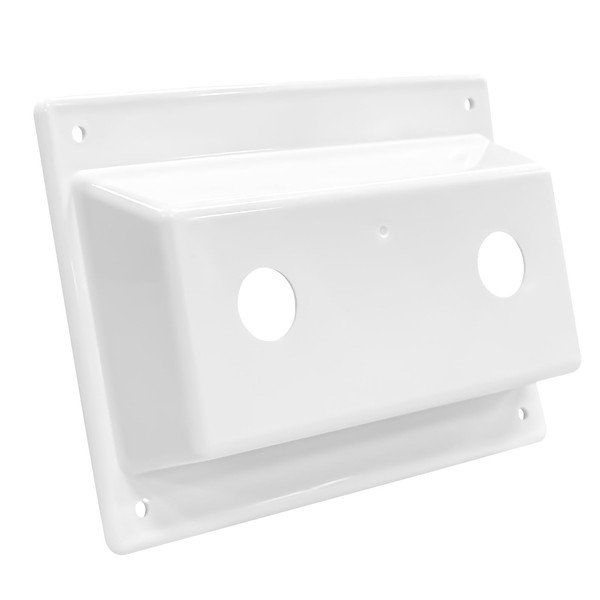 Showingo White Faucet Bezel Stand Off Faucet Cover fits for