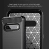 SCL Case for LG V60 ThinQ Case, [Red] Carbon Fiber