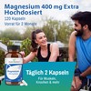 Magnesium 400 mg - Magnesium Capsules High Dose - 120