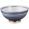 Rice Bowl Fashionable 有田焼 Black Winding Line Extra Large Bowl