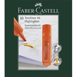 Faber-Castell 1546 Super Fluorescent Textliner - Orange