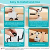 Arm Bike for Physical Therapy with Anti Slip, Desktop Clamp