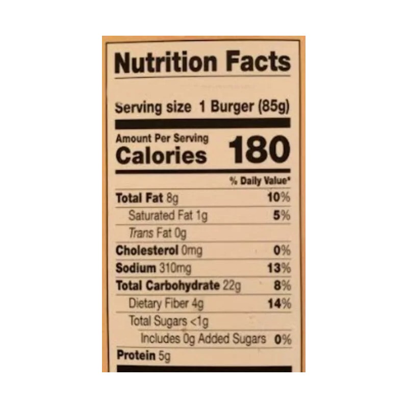 Unbranded QUINOA VEGGIE BURGER PATTY FREEZE DRIED-2+ BAGS SHIP FREE!