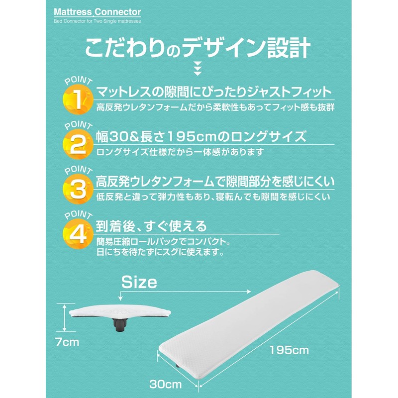 Tobest Wide Gap Pad, Width 11.8 inches (30 cm), For