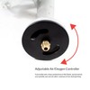 GasOne Propane Burner Banjo High Pressure 10 in Heavy Duty