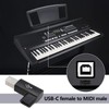 EMSea 2 Pieces MIDI Adapter USB-C Female to MIDI Male