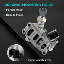 AULINK 918-078 OCV Oil Control Variable Valve (3.0L 3.5L V6) Timing VVT Solenoid For Honda Accord 2005-2007, Odyssey 2005-2007, Pilot 2WD 2006-2008 15810RKBJ01 15810-RKB-J01