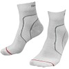 1000 Mile Tactel Mens White Foot Ankle Support Compression Tactel