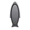 Outset 76376 Fish Cast Iron Grill and Serving Pan Black,