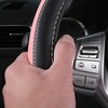 Leather Car Steering Wheel Cover, Non-Slip Car Wheel Cover Protector
