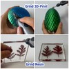 20Pcs 60-Grit Diamond Grinder Bit 1/8" Shank Compatible with Dremel