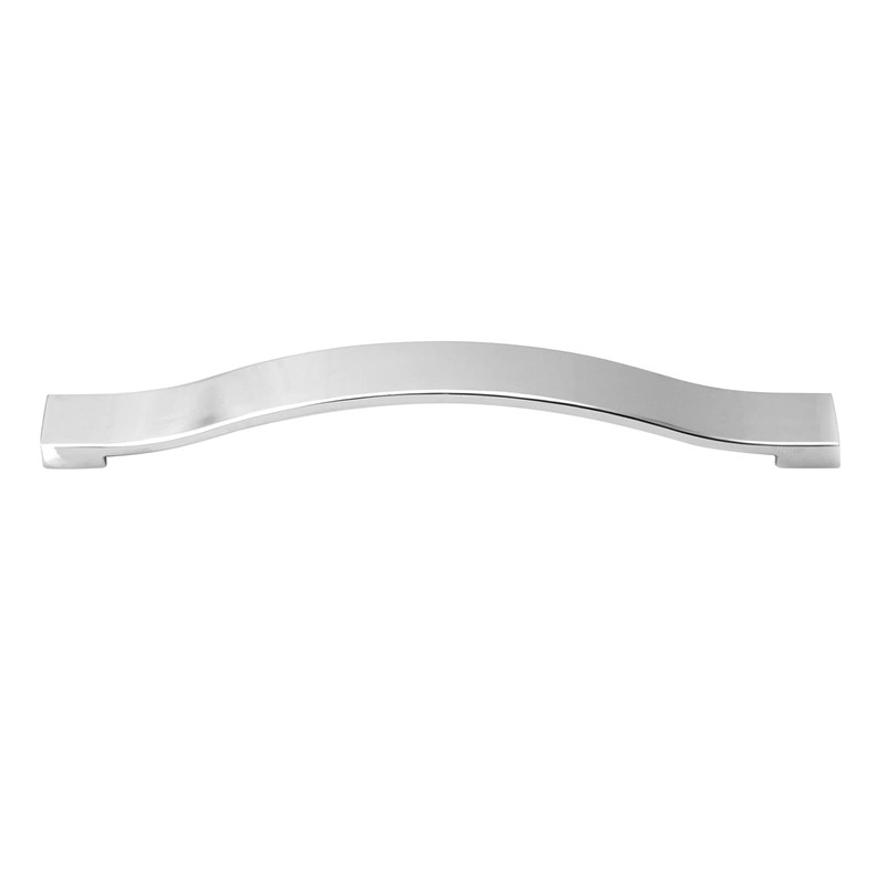 Decoranddecor Bow Style Polished Chrome Kitchen Bathroom Cabinet Door Drawer