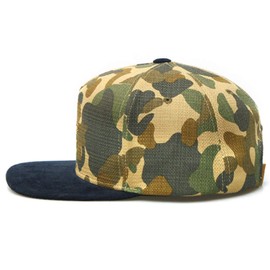 UNDERCONTROL Gorra de béisbol Unisex con protección UV, Tela Japonesa, con Visera Plana y Cierre Trasero rígido, Ajustable, Estilo Camionero, de Corea (Mezcla de Amarillos)