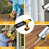 Electric Cordless Caulking Gun Dripless Double Cartridge Adhesive Epoxy Gun