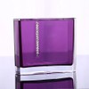 Juego de Accesorios de Baño Moderno de Acrílico Morado, 5