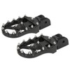 2pcs Front Foot Pegs CNC Aluminum Anodized Anti Slip Replacement