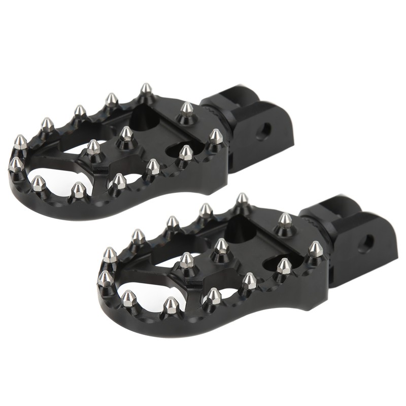 2pcs Front Foot Pegs CNC Aluminum Anodized Anti Slip Replacement