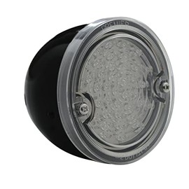 1960-66 Chevy Truck LED Tail Light Assembly - Black Hsg/Clear Lens