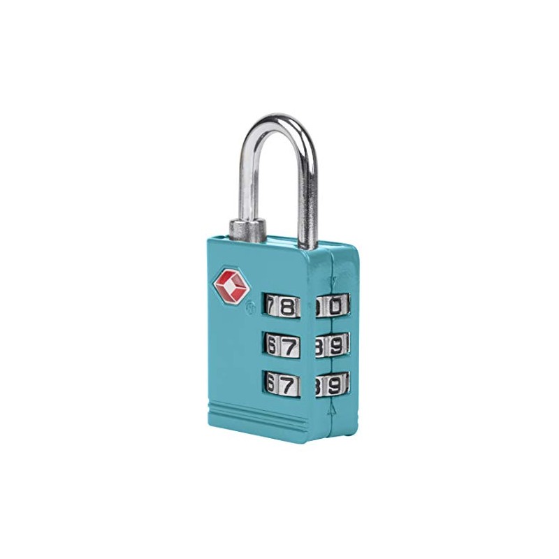 Travelon Travelon TSA Luggage Lock Luggage Lock, Aqua