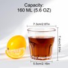 DIBALIYI 6 PCS Plastic Glasses, 5.63 OZ Plastic Tumblers for
