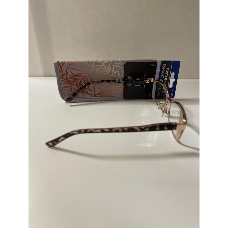 Foster Grant reading glasses, Jocelyn, shiny pink rose 1.50