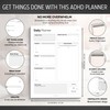 ADHD Daily Planner Notepad for Neurodivergent Adults - Productivity Daily