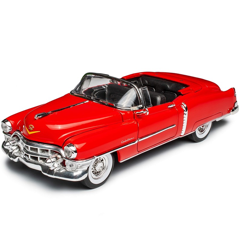 Welly Cadilac Eldorado Convertible Open Red 1953-1966 1/24 Model Car