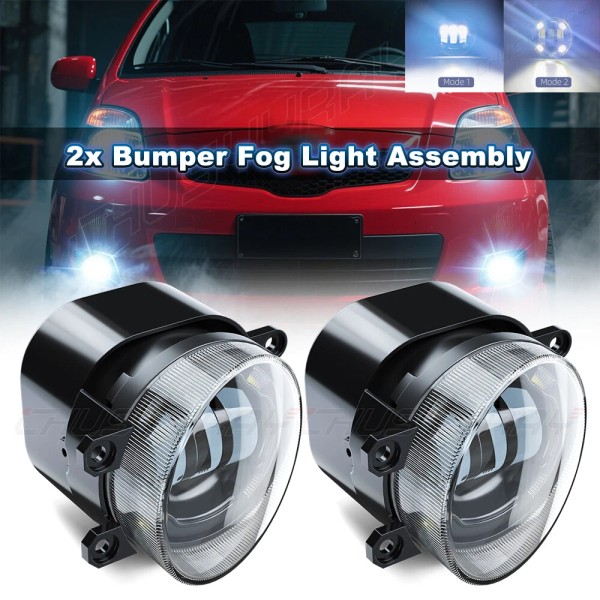 CHUSYYRAY 2X Front LED Fog Lights Driving Lamp For 2006-2012
