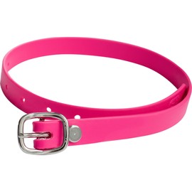 Sprenger BioThane Spur Strap, Stainless Steel - 45 cm, Pink