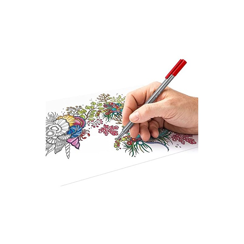 Staedtler Triplus Fineline 334 – Superfine Tip 0.3 mm Sepia