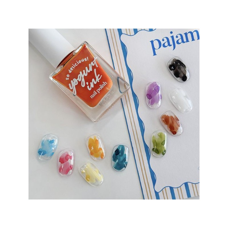 YOGURT Nail Pajamas Ink Gel Tint Nail Set 10items