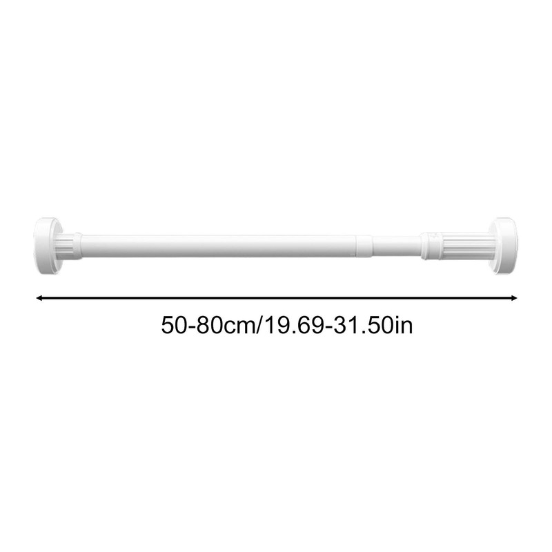 Heavy Duty Closet Rod,Stainless Steel Telescopic Shower Rods for Bathroom