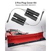 NTSUMI 1 Pair Snow Plow Dust Cap Plug Cover Replace