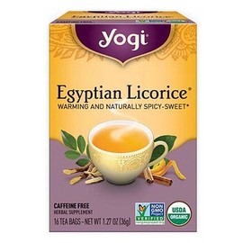 Yogi Egyptian Licorice Tea 16 Teabags