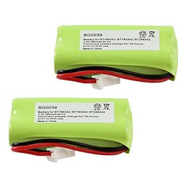 Fenzer 2X Home Phone Battery BG0039 for Vtech CS6114 CS6124 CS6328 CS6329 CS6400 CS6409 CS6449 CS6509 CS6519 CS6529 CS6609 CS6619 CS6629 2SNAAA70HSX2F