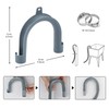 ilauke 2.5m Universal Replacement Drain Hose Extension Kit for Washing