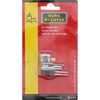 Burg-Wächter BK 92 Point SB Cylinder for Letterboxes, Steel, Silver