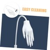 FOMIYES Realistic Fake Hand for Nail Practice Reusable Acrylic Training