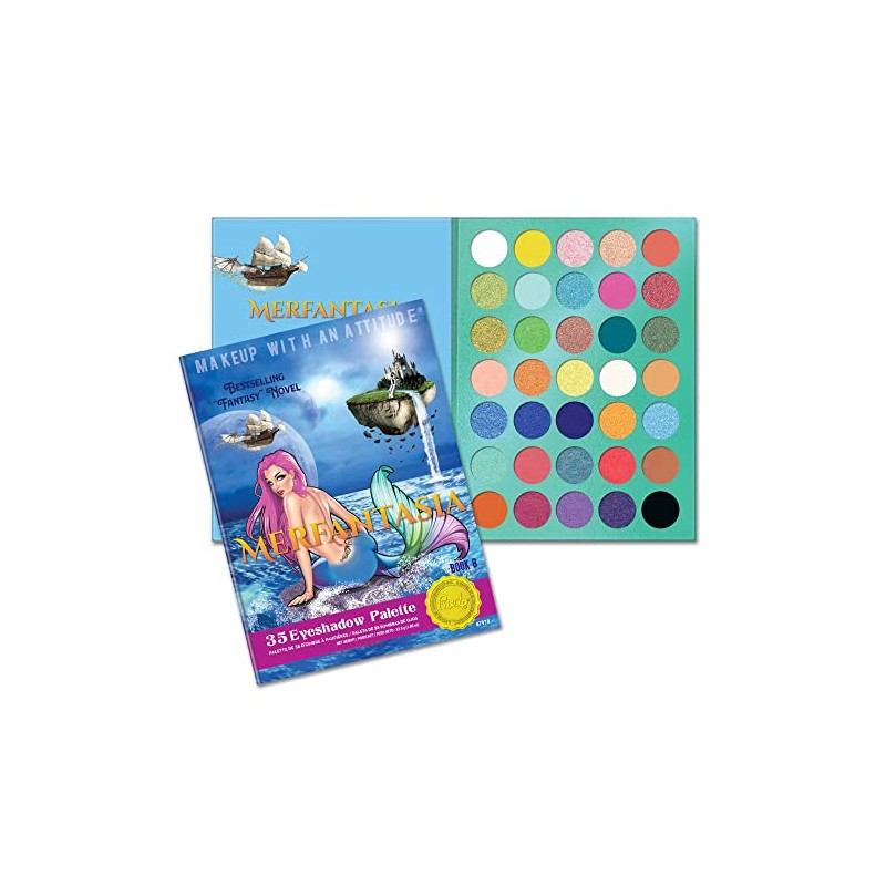 RUDE Rude merfantasia 35 eyeshadow palette - book 8
