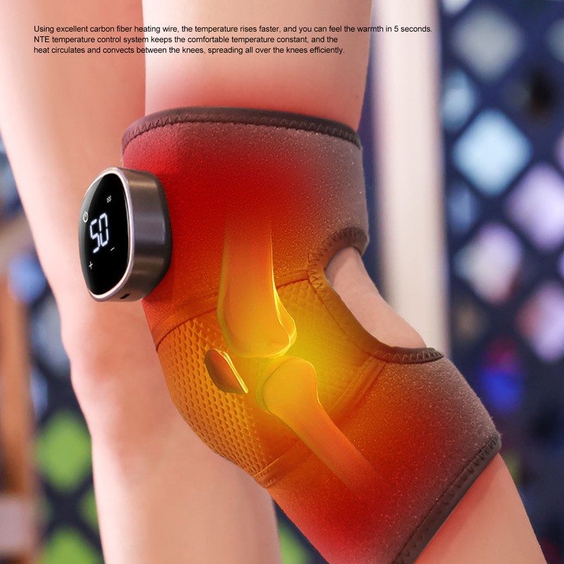 Knee Massager Household Three Modes Cordless Electric Heating Knee Warm