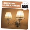 Operitacx E14 Vintage Lamp Parts 3 Pack of European Style
