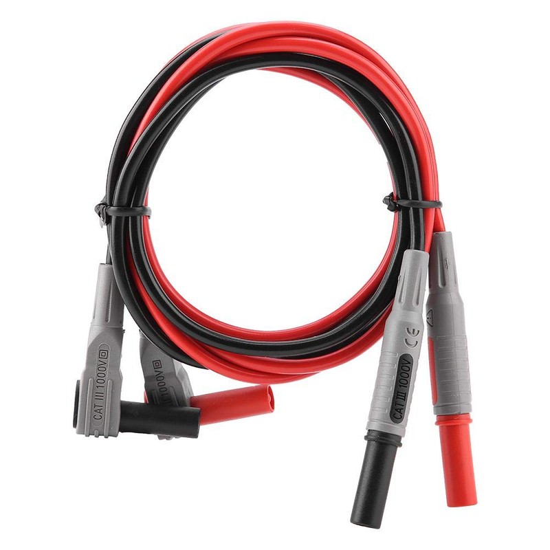 Test Leads Interchangeable Multimeter Accessories Tester Set with Crocodile Clips