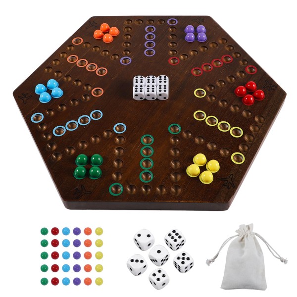 Wahoo Board Game Wooden Original Aggravation Board Game Classic 2