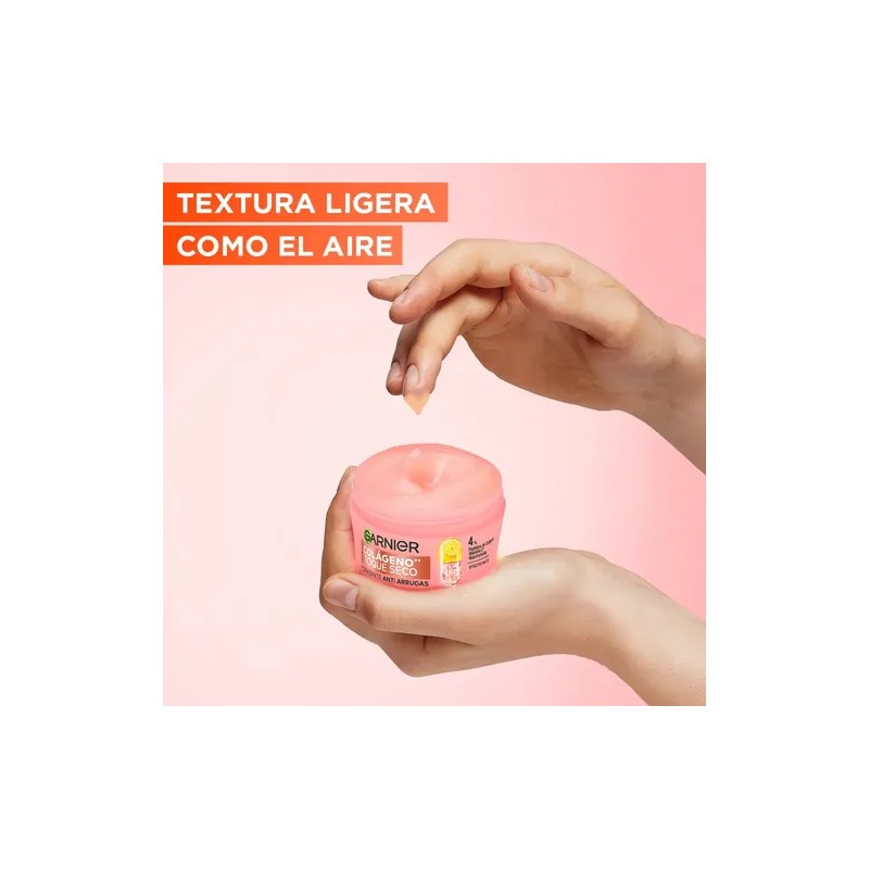 Gel Hidratante Toque Seco Antiarrugas Colágeno 85g Garnier