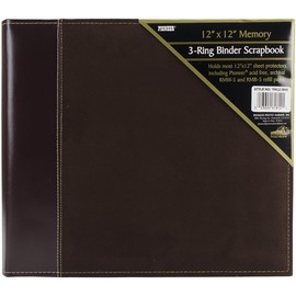 Pioneer Photo Albums TM-12 Brown Scrapbook