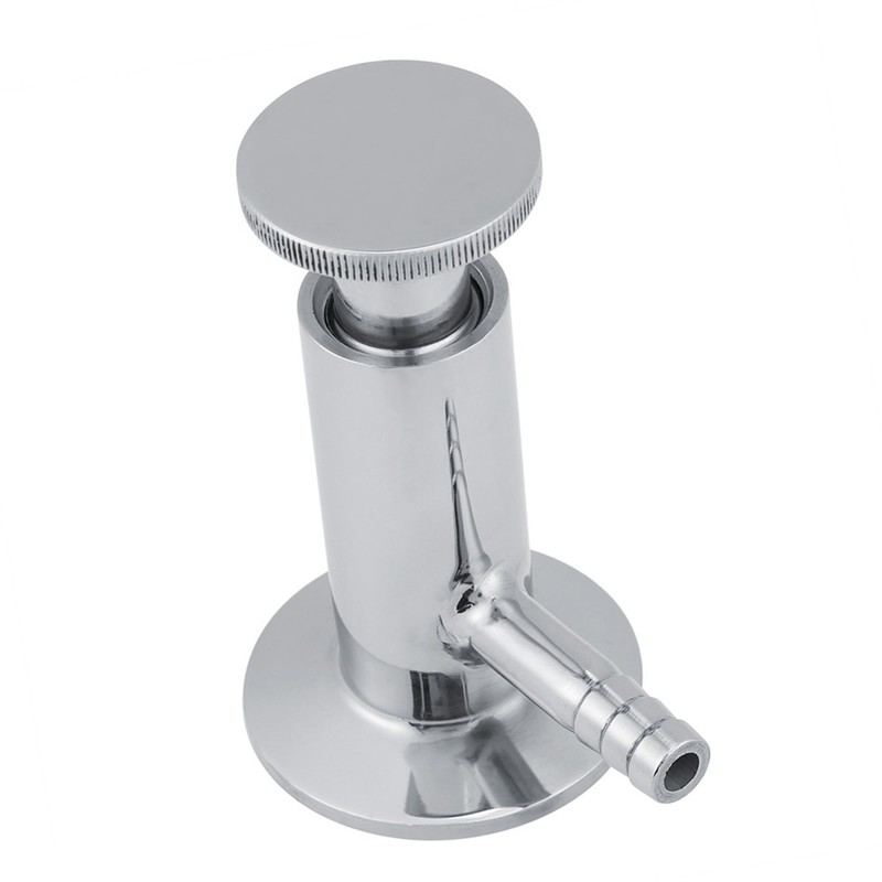 1pc 2inch(50.5mm) Ferrule Sanitary Stainless Steel SUS304 Sampling Valve